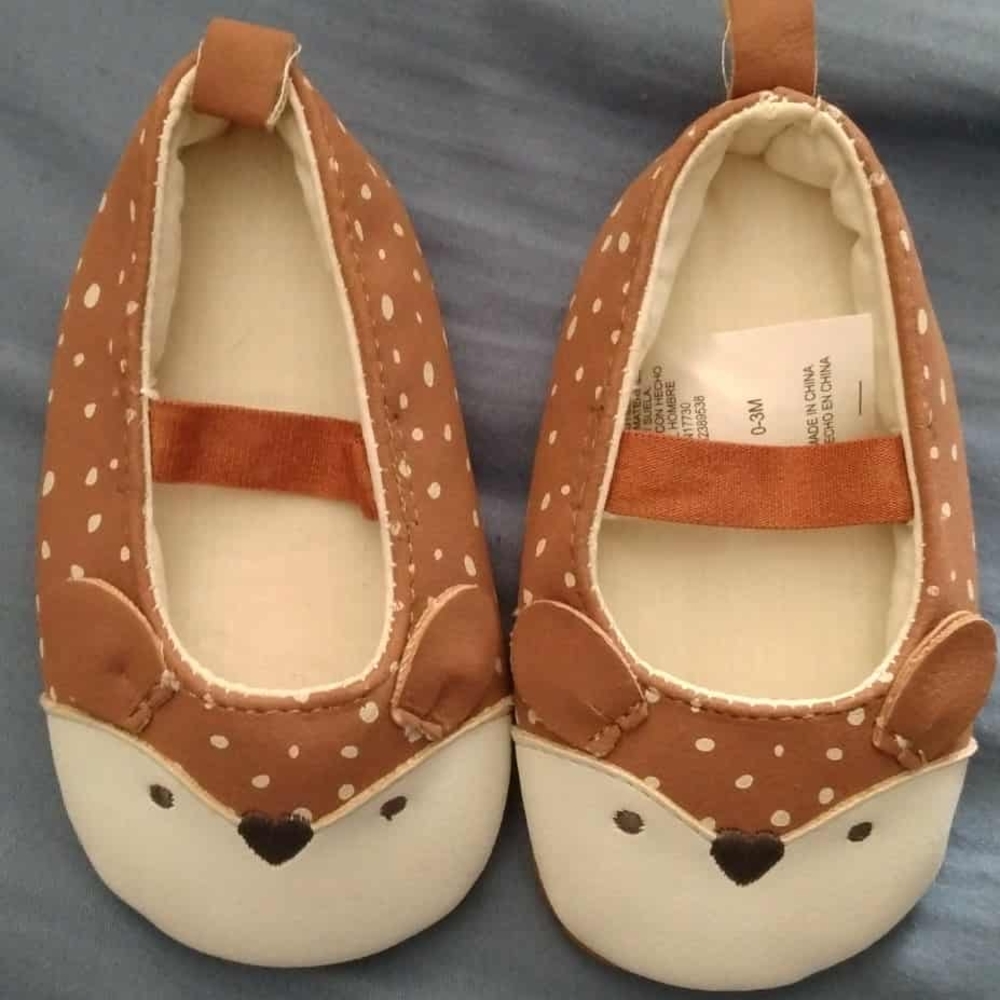 Brown Polka Dot Kids Dress Shoes